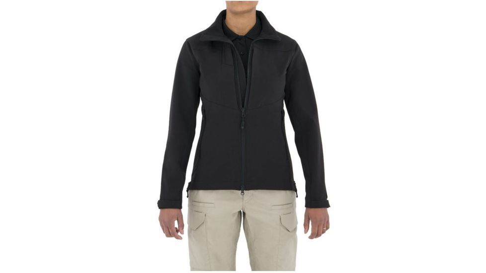 First Tactical Womens Tactix Sftshl Jacket, Black, XXL Regular 128501-019-XXL-R