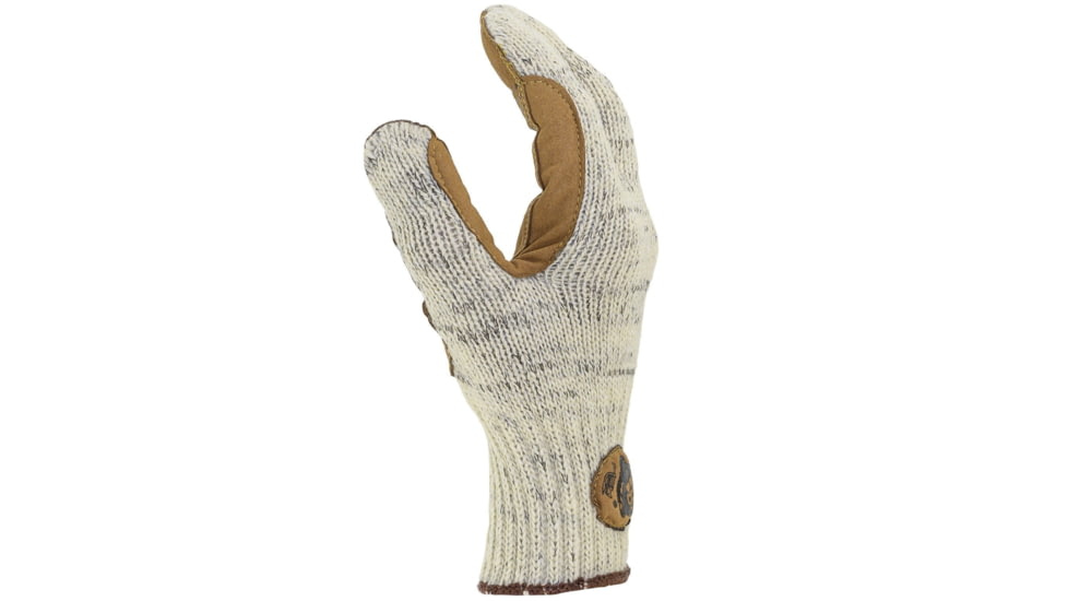 Fish Monkey Wooly Long Glove, Wool Tan, S/M, FM32-WHL-S/M