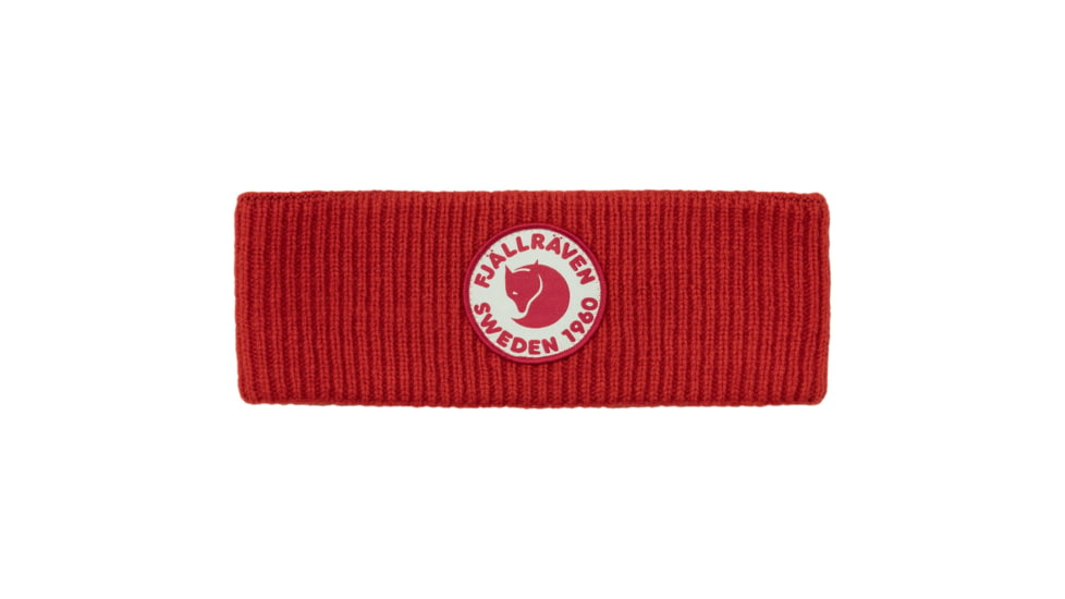 Fjallraven 1960 Logo Headband, True Red, One Size, F87082-334-OneSize
