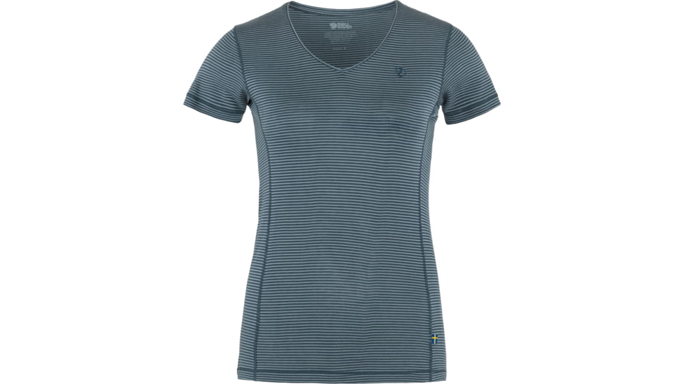 Fjallraven Abisko Cool T-Shirt - Womens, Indigo Blue, Extra Large, F89472-534-XL
