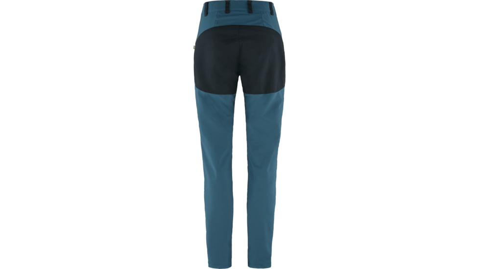 Fjallraven Abisko Midsummer Trousers - Womens, Indigo Blue/Dark Navy, 42/Small, F14200151-534-555-42/S