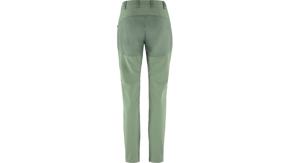 Fjallraven Abisko Midsummer Trousers - Womens, Jade Green/Patina Green, 34, F89827-613-614-34