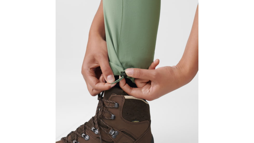 Fjallraven Abisko Midsummer Trousers - Womens, Jade Green/Patina Green, 34, F89827-613-614-34