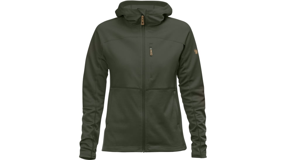 Fjallraven Abisko Trail Fleece - Womens, Deep Forest, Extra Small, F89589-662-XS
