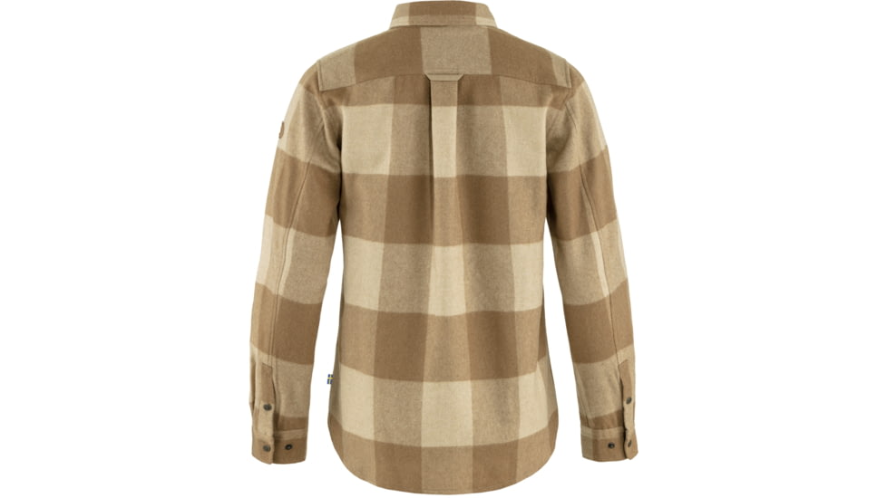 Fjallraven Canada Shirt - Womens, Buckwheat Brown-Light Beige, Small, F90835-232-191-S