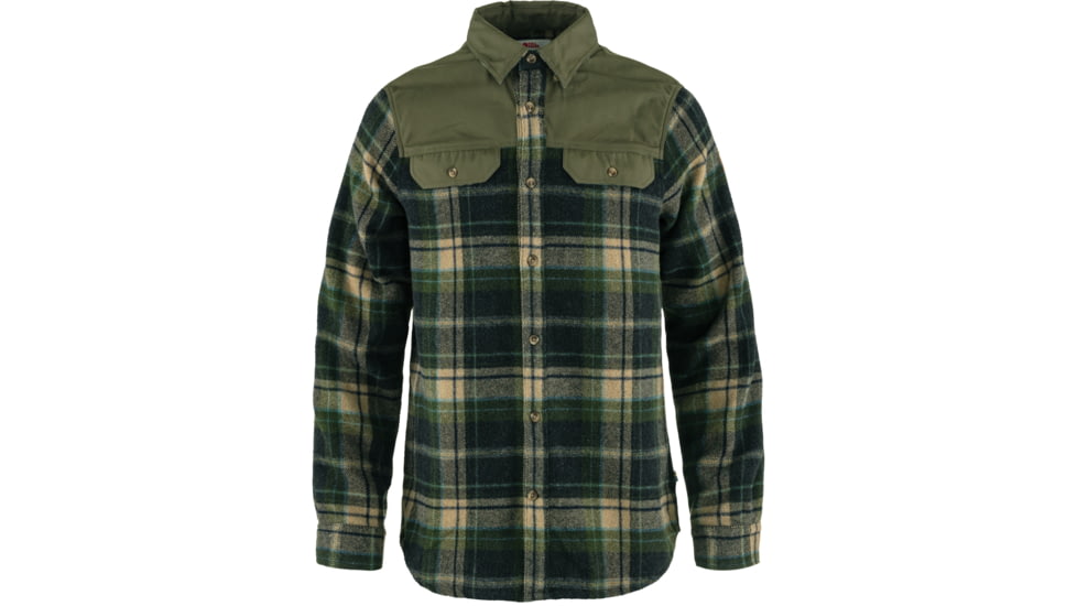 Fjallraven Granit Shirt - Mens, Laurel Green, Medium, F90339-625-M