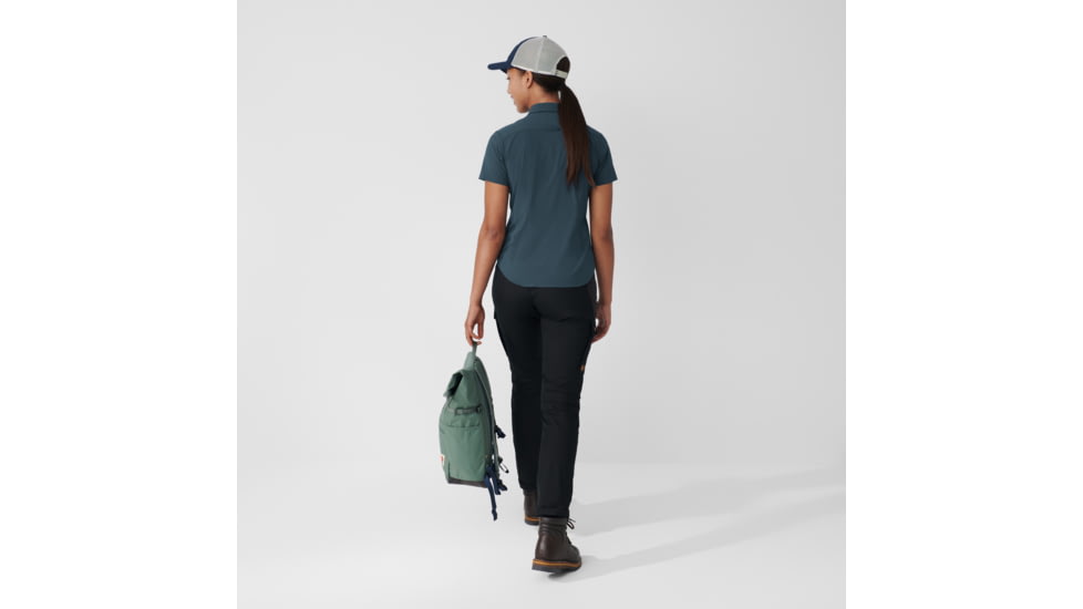 Fjallraven High Coast Lite Short Sleeve Shirt - Womens, Navy, Small, F87037-560-S