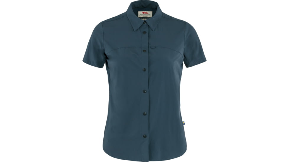 Fjallraven High Coast Lite Short Sleeve Shirt - Womens, Navy, Small, F87037-560-S