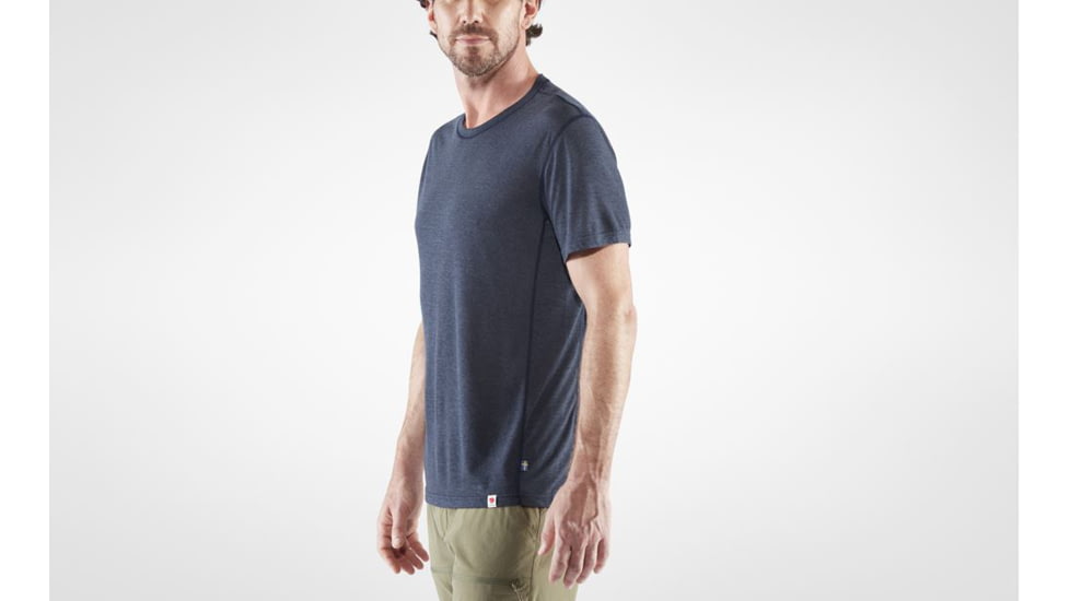 Fjallraven High Coast Lite T-Shirt - Mens, Navy, Large, F87306-560-L