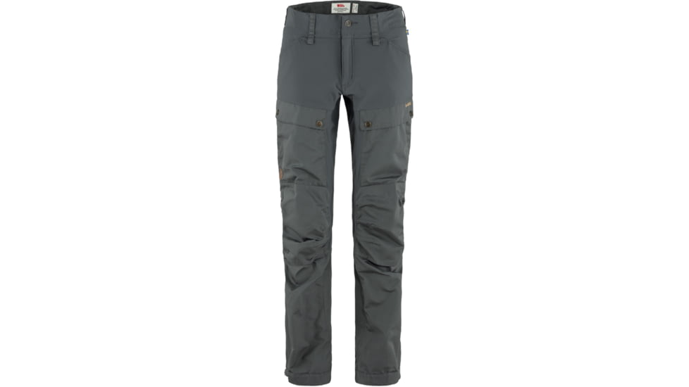 Fjallraven Keb Trousers Curved - Womens, Regular Inseam, Basalt, 48/Regular, F86705-050-48/R