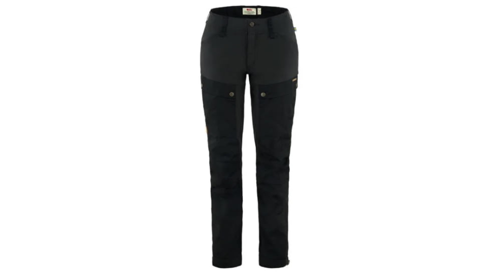 Fjallraven Keb Trousers Curved - Womens, Regular Inseam, Black, 34/Regular, F86705-550-34/R
