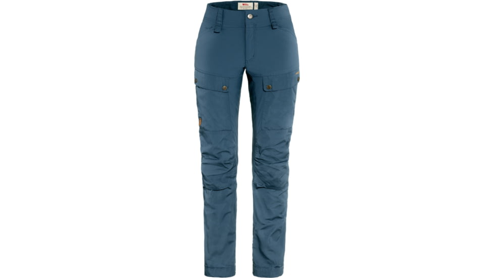 Fjallraven Keb Trousers Curved - Womens, Regular Inseam, Indigo Blue, 36/Regular, F86705-534-36/R