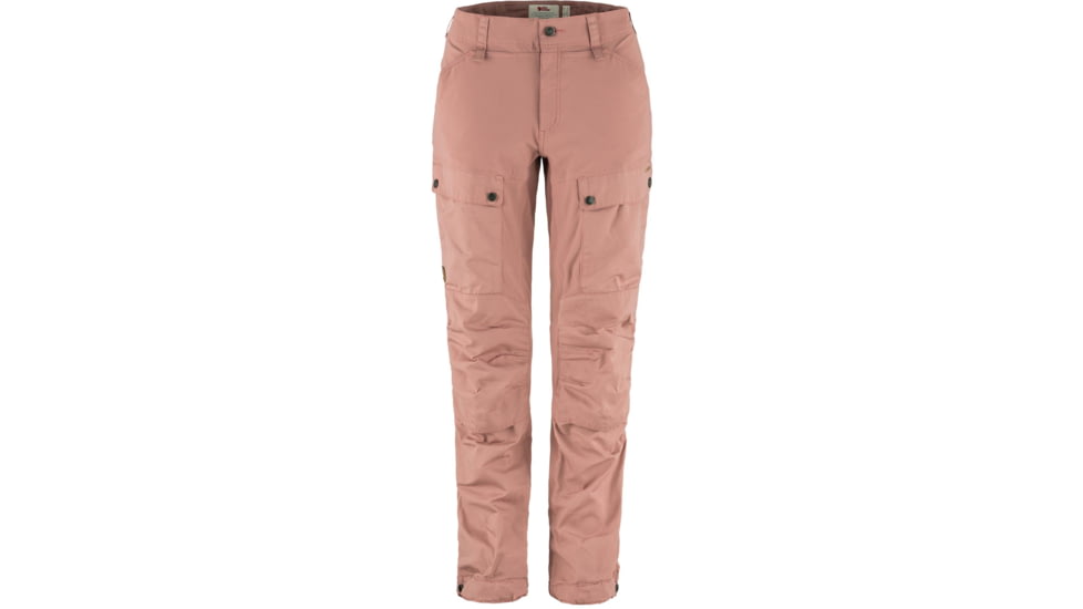 Fjallraven Keb Trousers Curved - Womens, Regular Inseam, Dusty Rose, 40/Regular, F86705-300-40/R