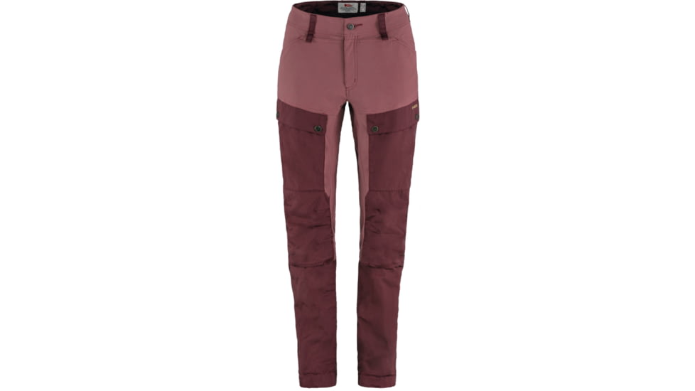 Fjallraven Keb Trousers Curved - Womens, Regular Inseam, Port/Mesa Purple, 36/Regular, F86705-357-410-36/R