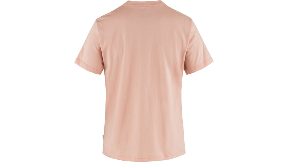 Fjallraven Lush Logo T-Shirt - Womens, Chalk Rose, Extra Large, F14600165-302-XL