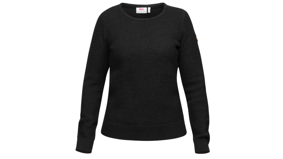 Fjallraven Ovik Structure Sweater - Womens, Dark Grey, S, F89775-030-S