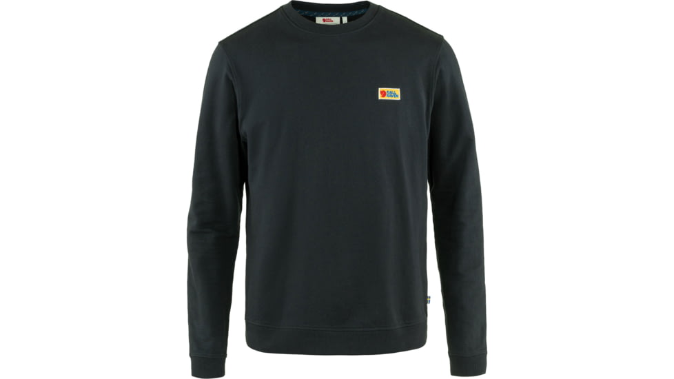 Fjallraven Vardag Sweater - Mens, Black, Small, F87070-550-S