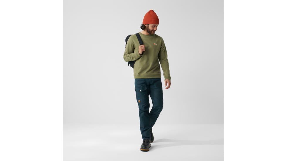 Fjallraven Vardag Sweater - Mens, Green, Extra Small, F87070-620-XS