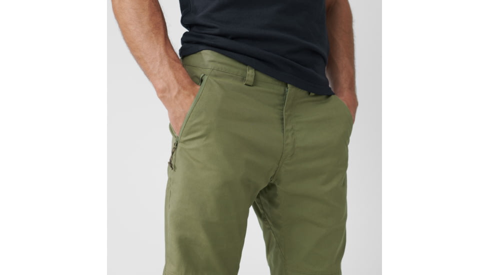Fjallraven Vardag Trousers - Men's, 44 in, Short, Green, F86666-620-44/S