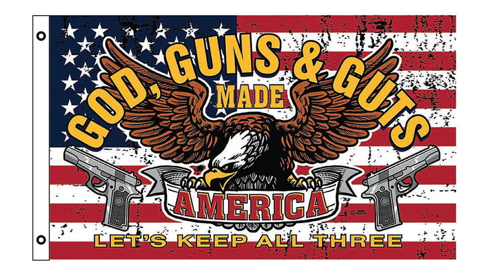 Flags God Guns &amp; Guts Flag