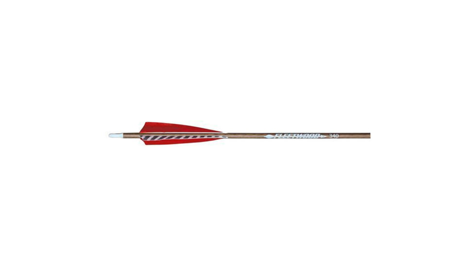 Fleetwood Fleetwood Natural Carbon Arrows, 340, 6 Pack, Wood Grain, 340, 6860-340