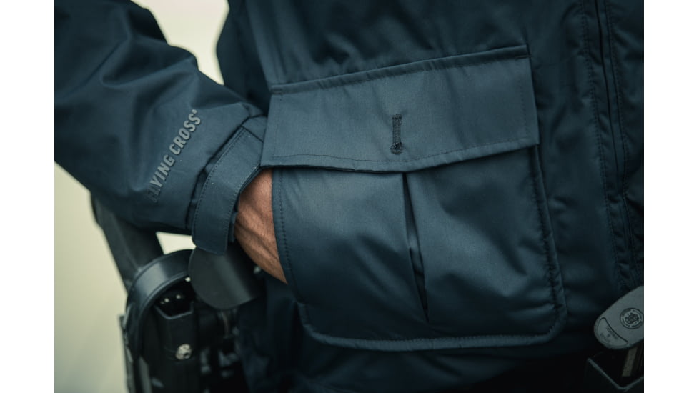 Flying Cross 2-in-1 Duty Jacket - Mens, LAPD Navy, Long, Large, 5750086LARGELONG