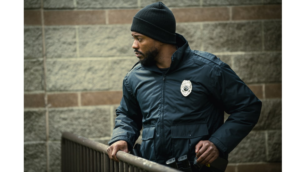 Flying Cross 2-in-1 Duty Jacket - Mens, LAPD Navy, Long, Large, 5750086LARGELONG