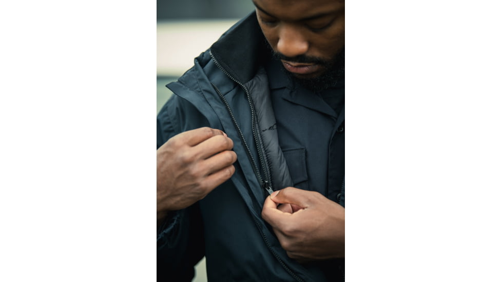 Flying Cross 2-in-1 Duty Jacket - Mens, LAPD Navy, Long, Large, 5750086LARGELONG