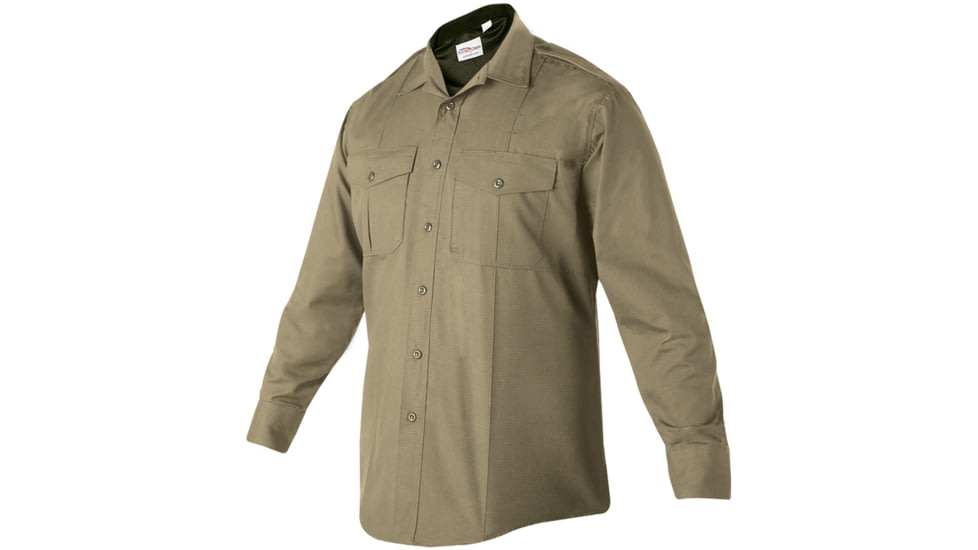 Flying Cross FX STAT Class B Long Sleeve Shirt - Men's, Silver Tan, Large, 34/35in Sleeve, FX712004LARGE3435