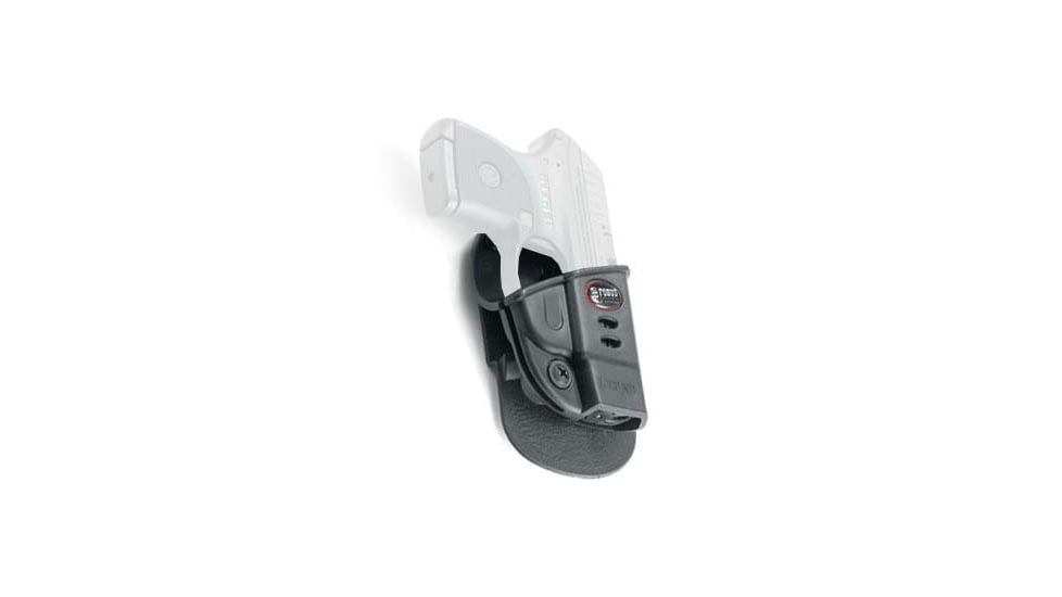 Fobus Injection Molded Polymer OWB Paddle Holster, Kel-Tec P-3AT Gen 2, Ruger LCP, Black, LCPND