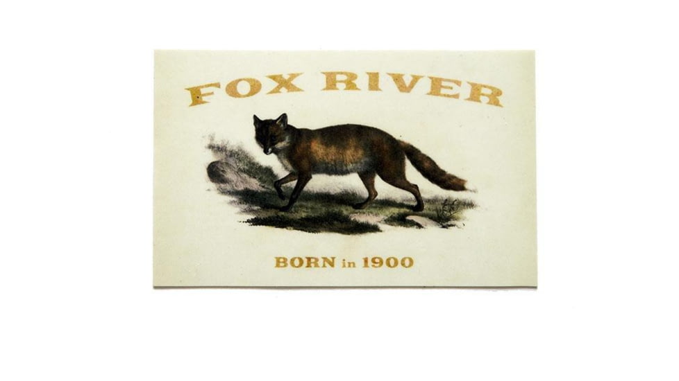 Fox River Vintage Wisaka Sticker 63EF3DC2, 174152