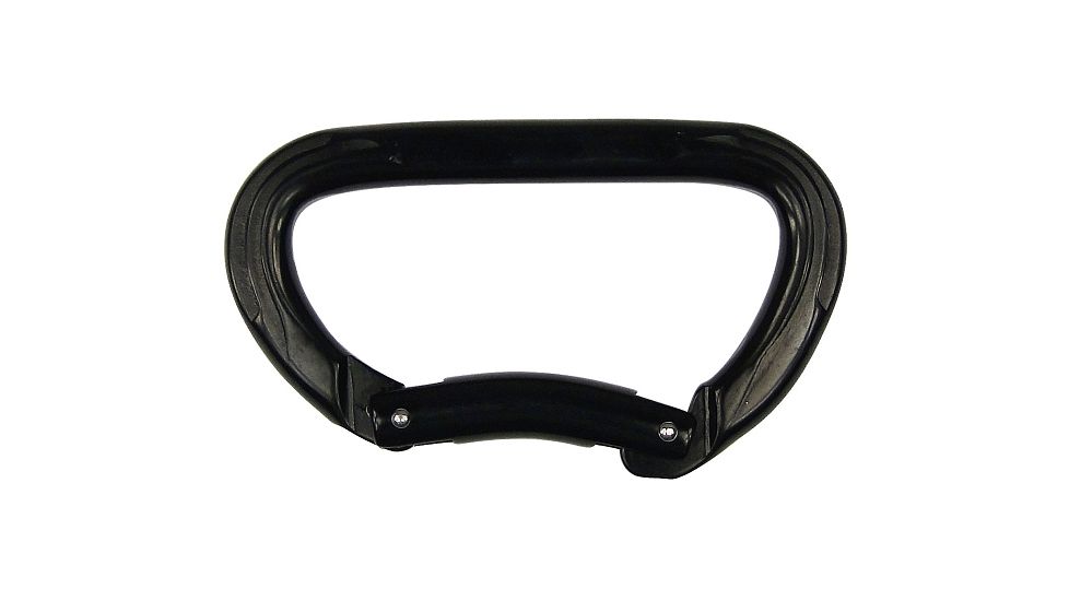 Fusion Vapor Bent Caribiner, Black, FP-8122B-BG
