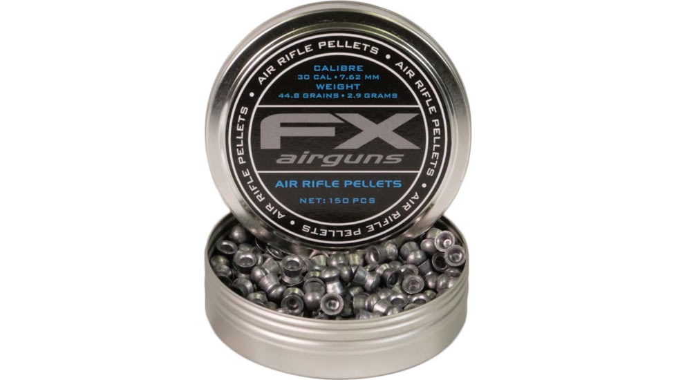 FX Air Rifle Pellets, .30 Caliber, 44.8 Grain, 150 Rounds, FXP917640