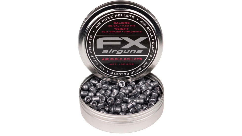 FX Air Rifle Pellets, .30 Caliber, 50.15 Grain, 150 Rounds, FXP917664