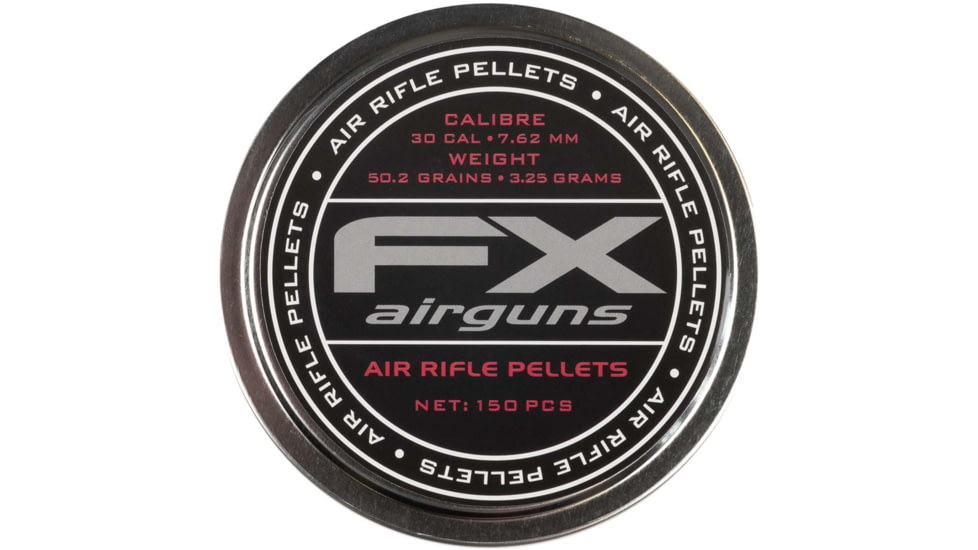 FX Air Rifle Pellets, .30 Caliber, 50.15 Grain, 150 Rounds, FXP917664