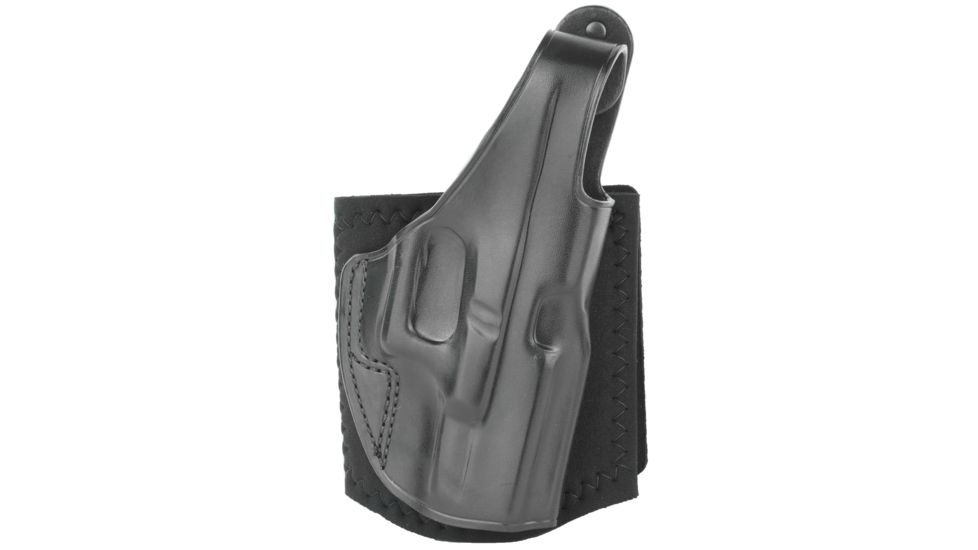 Galco Ankle Glove Holster, Springfield HELLCAT, Springfield HELLCAT w/wo red dot, Taurus GX4, Right Hand, Black, AG892RB