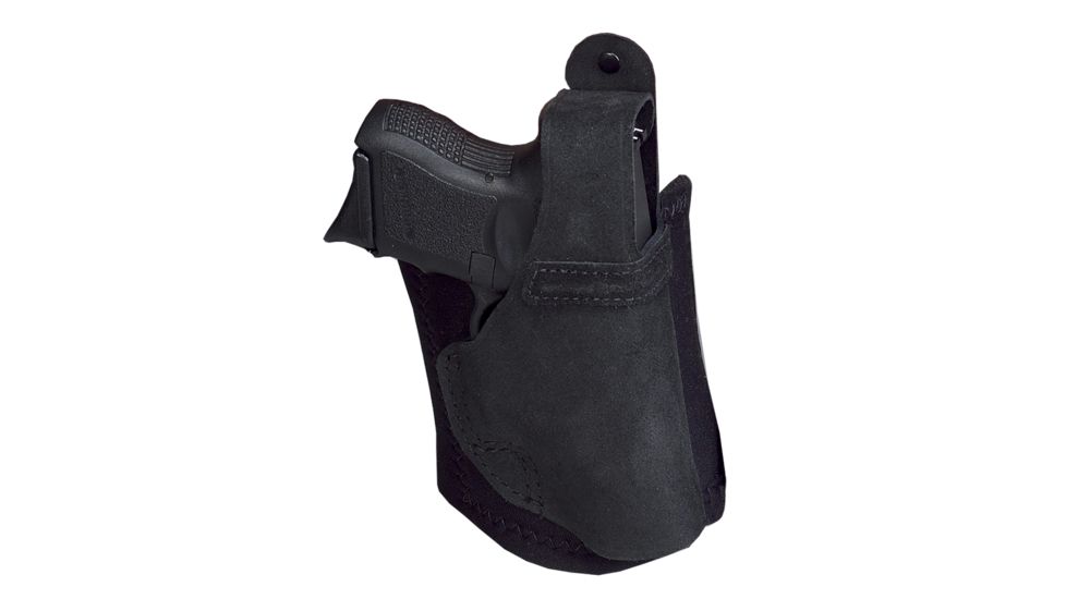 Galco Ankle Lite Ankle Holster - AL160B, Black, Charter Arms - Undercover 2 Inch, Right, Handed