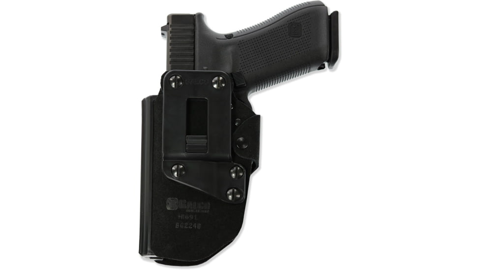 Galco Blakguard Belt Holster, Glock 43, Black, Left, BG801RB