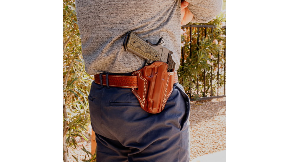 Galco Combat Master 2.0 Premium Steerhide Springfield Armory Hellcat Pro OWB Belt Holster