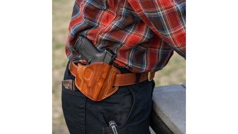 Galco Combat Master Belt Leather Holster - CM652