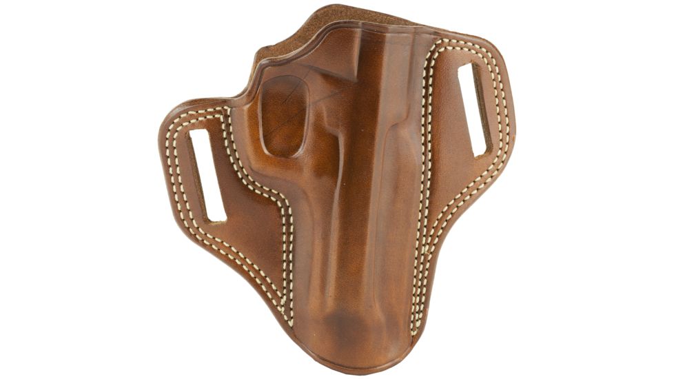 Galco Combat Master Leather Belt Holster, Kimber K6S 4in, Right Hand, Tan, CM310