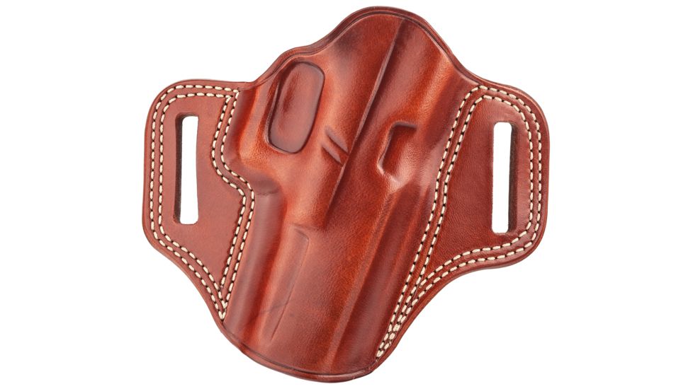 Galco Combat Master Belt Holster, Right Hand, Charter Arms Professional/ Ruger SP101/ Colt 1911, Tan, CM318