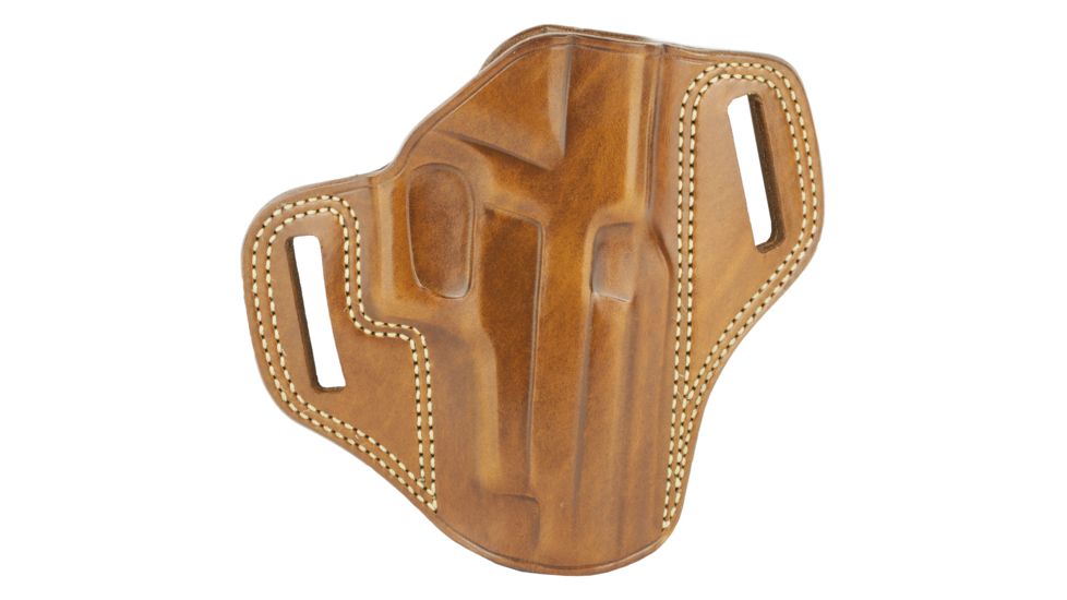 Galco Combat Master Leather Belt Holster, Sig Sauer P365, STD &amp; SAS, Concealment, Right Hand, Tan, CM838