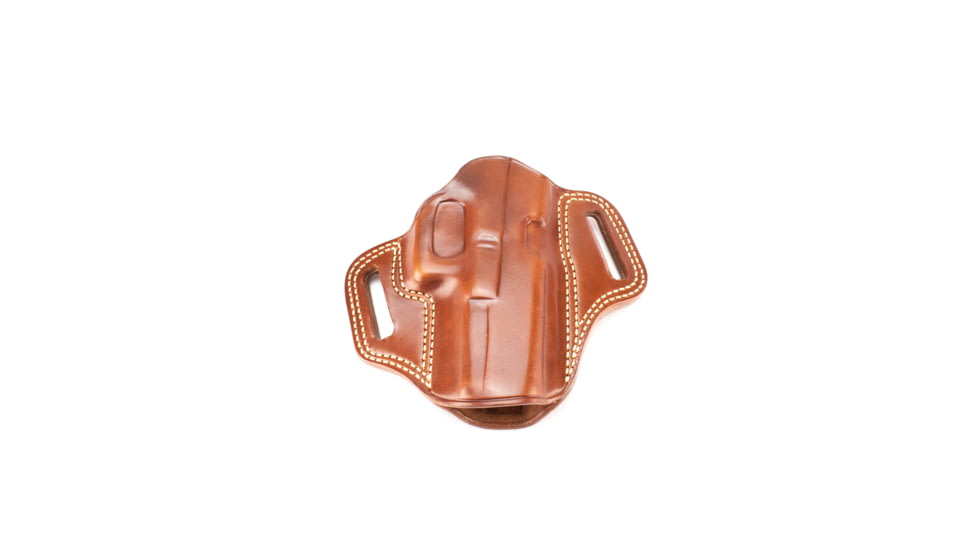 Galco Combat Master Concealment Leather Holster - Right Hand, Tan, For Glock 20/21/37 CM228