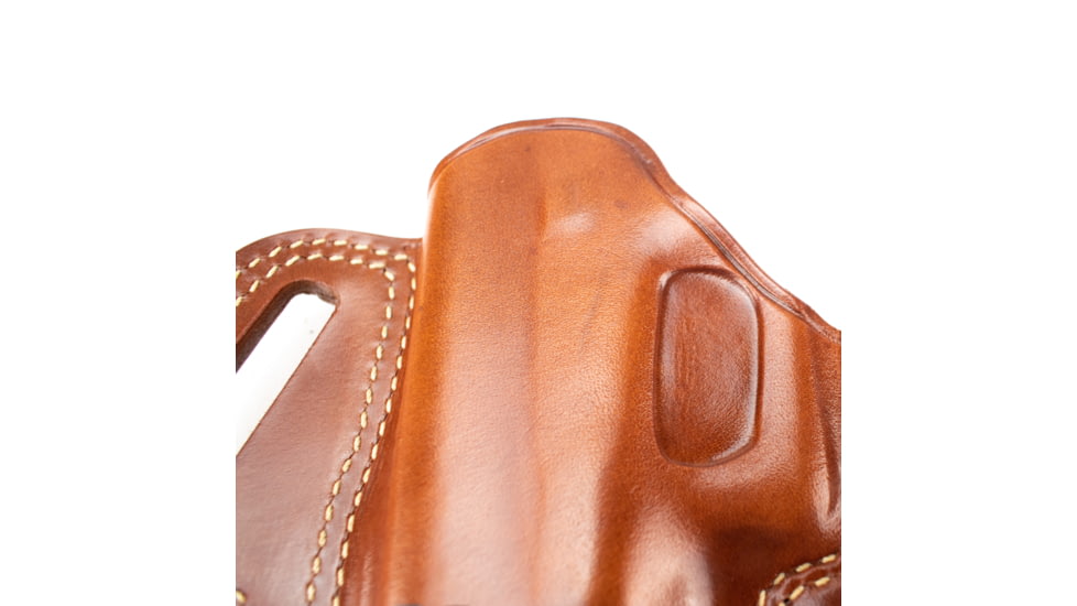 Galco Combat Master Concealment Leather Holster - Right Hand, Tan, For Glock 20/21/37 CM228