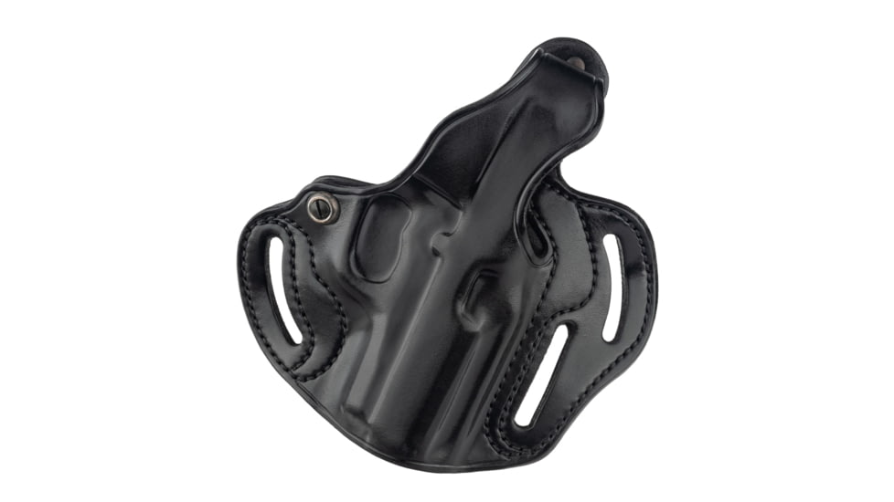 Galco Cop 3 Slot Steerhide OWB Belt Holster, Browning BDA .45, Black, Left, CTS249RB