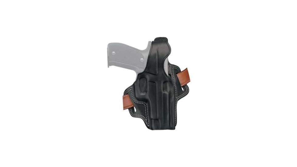 Galco Fletch High Ride Belt Holster Left Hand - Black FL227B