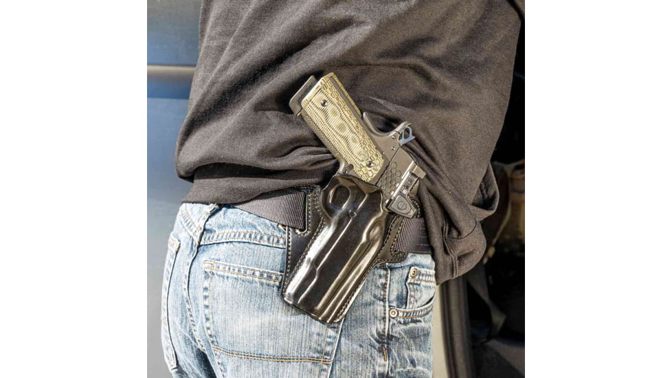 Galco 2.0 Concealable Dan Wesson 1911 / Kimber 1911 / Smith &amp; Wesson SW 1911 OWB Belt Holster
