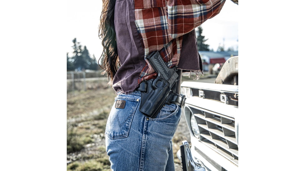 Galco 2.0 Concealable Dan Wesson 1911 / Kimber 1911 / Smith &amp; Wesson SW 1911 OWB Belt Holster