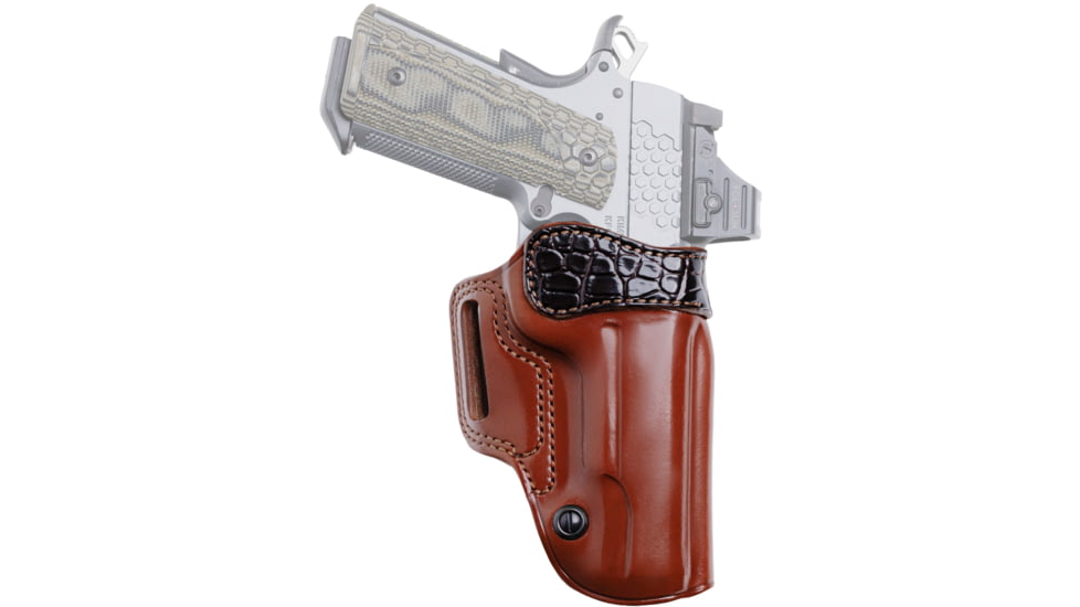 Galco Avenger Colt 1911/ Dan Wesson 1911/ Kimber 1911 OWB Belt Holster w/ Alligator Trim